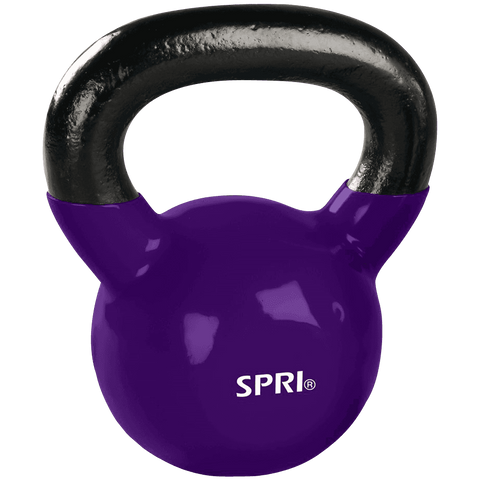 SPRI Deluxe Vinyl Kettlebells SPRI Deluxe Vinyl Kettlebells