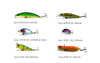 Hot 2016 30pcs/lot fishing lure Mixed 6 models fishing tackle 30 colors Minnow lure Crank Lures Popper Mix fishing bait