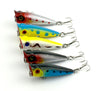 Hot 2016 30pcs/lot fishing lure Mixed 6 models fishing tackle 30 colors Minnow lure Crank Lures Popper Mix fishing bait